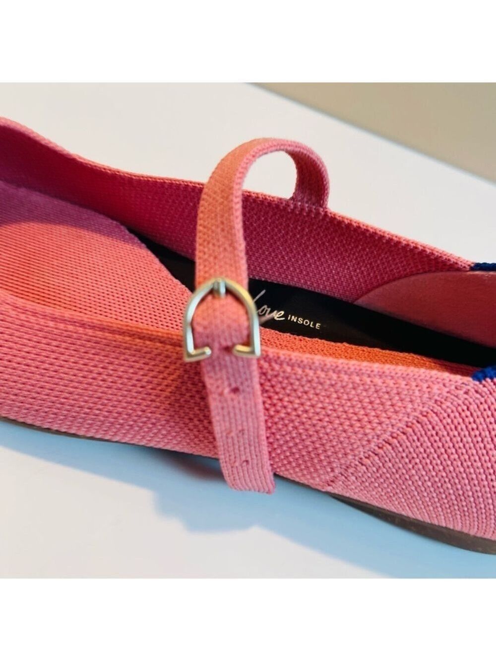 Rothy’s The Point Mary Jane Flats Shoes in Tulip Pink Women’s Size 5.5 - NWOB - Picture 8 of 12